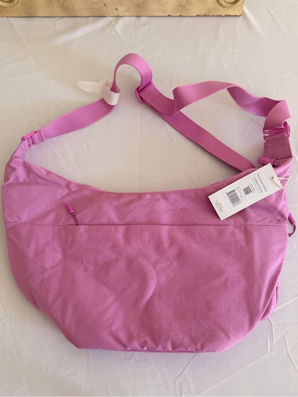 BEIS Pink Shoulder Crossbody Bag